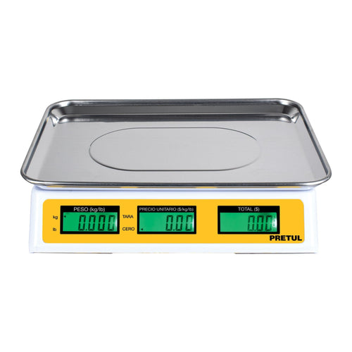 Báscula electrónica multifunciones 30 kg, Pretul