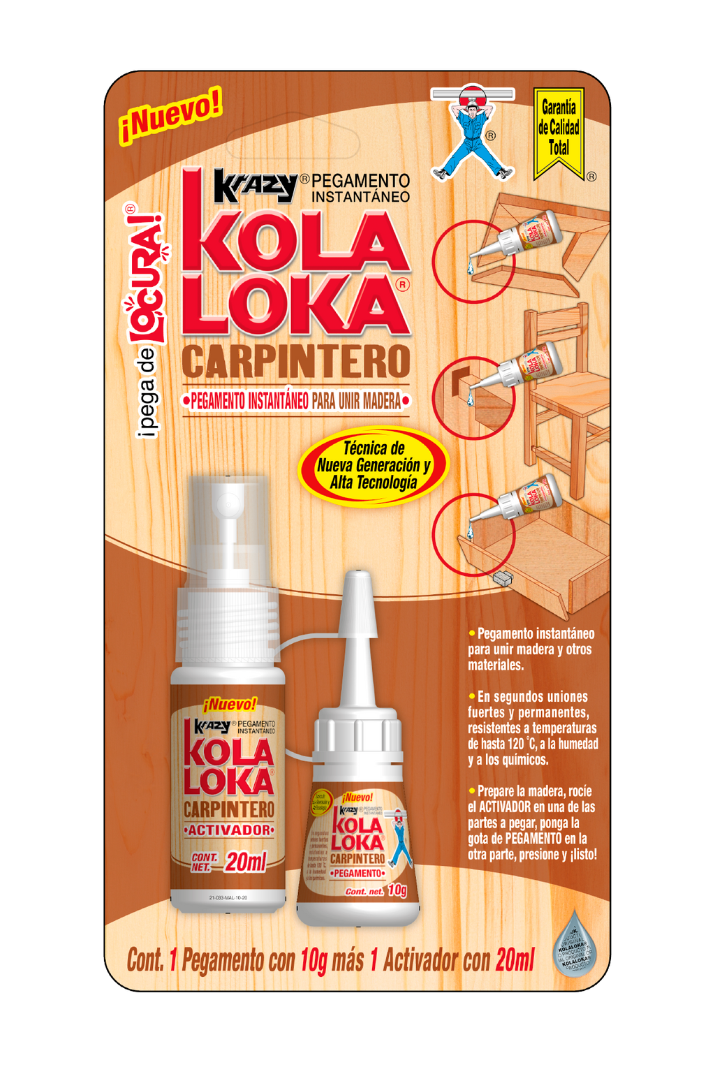 KolaLoka Carpintero 10g