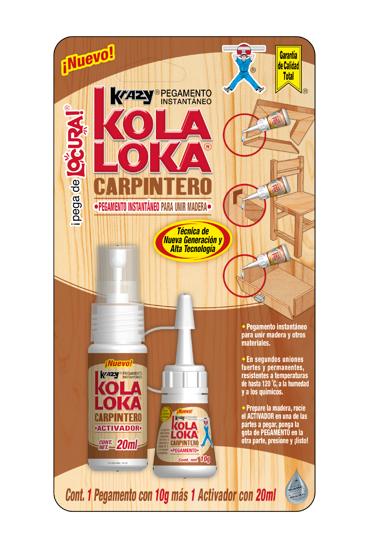 KolaLoka Carpintero 10g