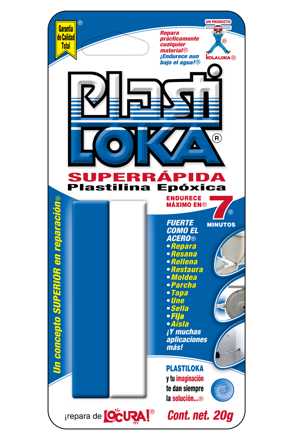 PlastiLoka Súper Rápida 20g