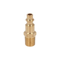 Conector rápido de latón, macho, cuerda 1/4" NPT, TRUPER