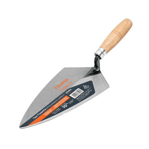 Cuchara para albañil 10" forjada tipo Filadelfia, TRUPER
