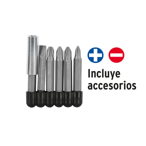 Destornillador 3.6V, 2 posiciones, PRO