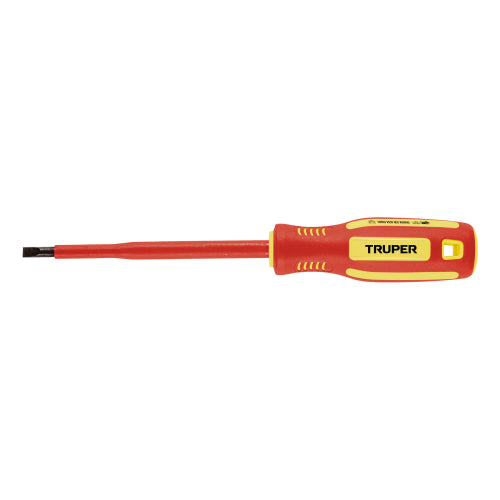 Desarmador dieléctrico plano 7/32" x 5", Truper