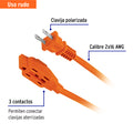 Extensiones de uso rudo, calibre 16