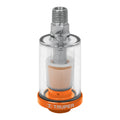 Filtro separador de agua y aceite, cuerda 1/4" NPT, TRUPER