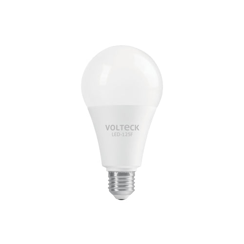 Lámpara LED tipo bulbo A19 18 W luz de día, caja, Volteck