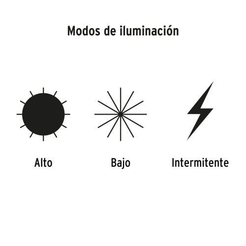 Linterna de minero LED 430 lm, recargable, TRUPER EXPERT