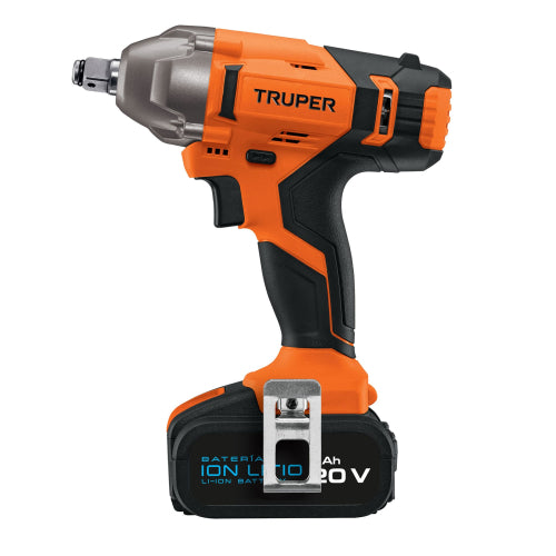 Llave de impacto 1/2", 20V, 184 lb/ft, 1 batería 4Ah, PRO