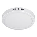 Luminario LED tipo plafón 18 W, redondo, luz de día, blanco