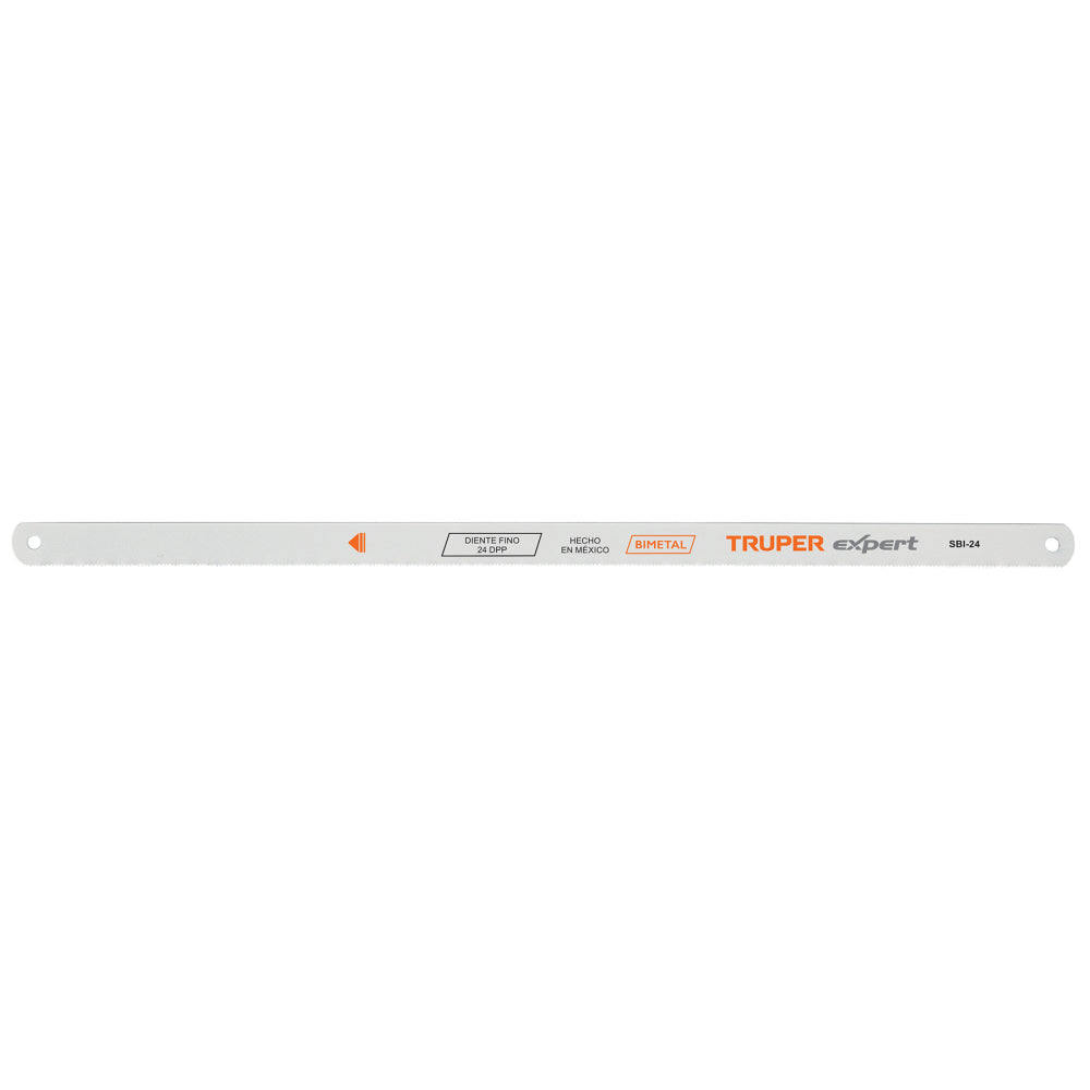 Segueta bimetálica de 12", 24 DPP, Truper Expert