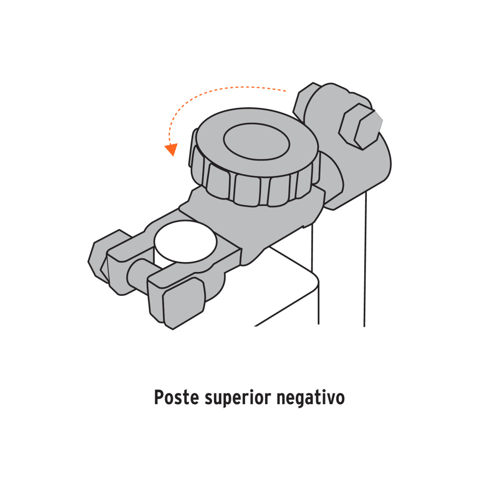 Terminal p/batería con interruptor switch, Truper 102947