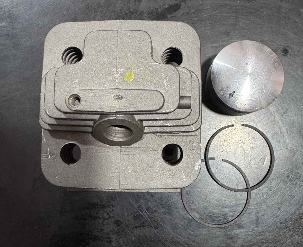 Cilindro Pistón y Anillos para Motobomba Truper MOTB-1 / Pistón 44mm