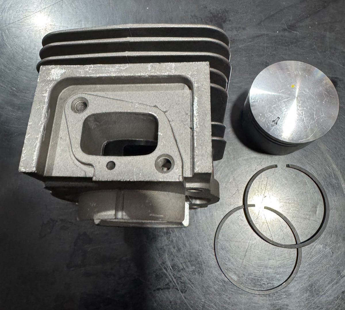 Cilindro Pistón y Anillos para Motobomba Truper MOTB-1 / Pistón 44mm