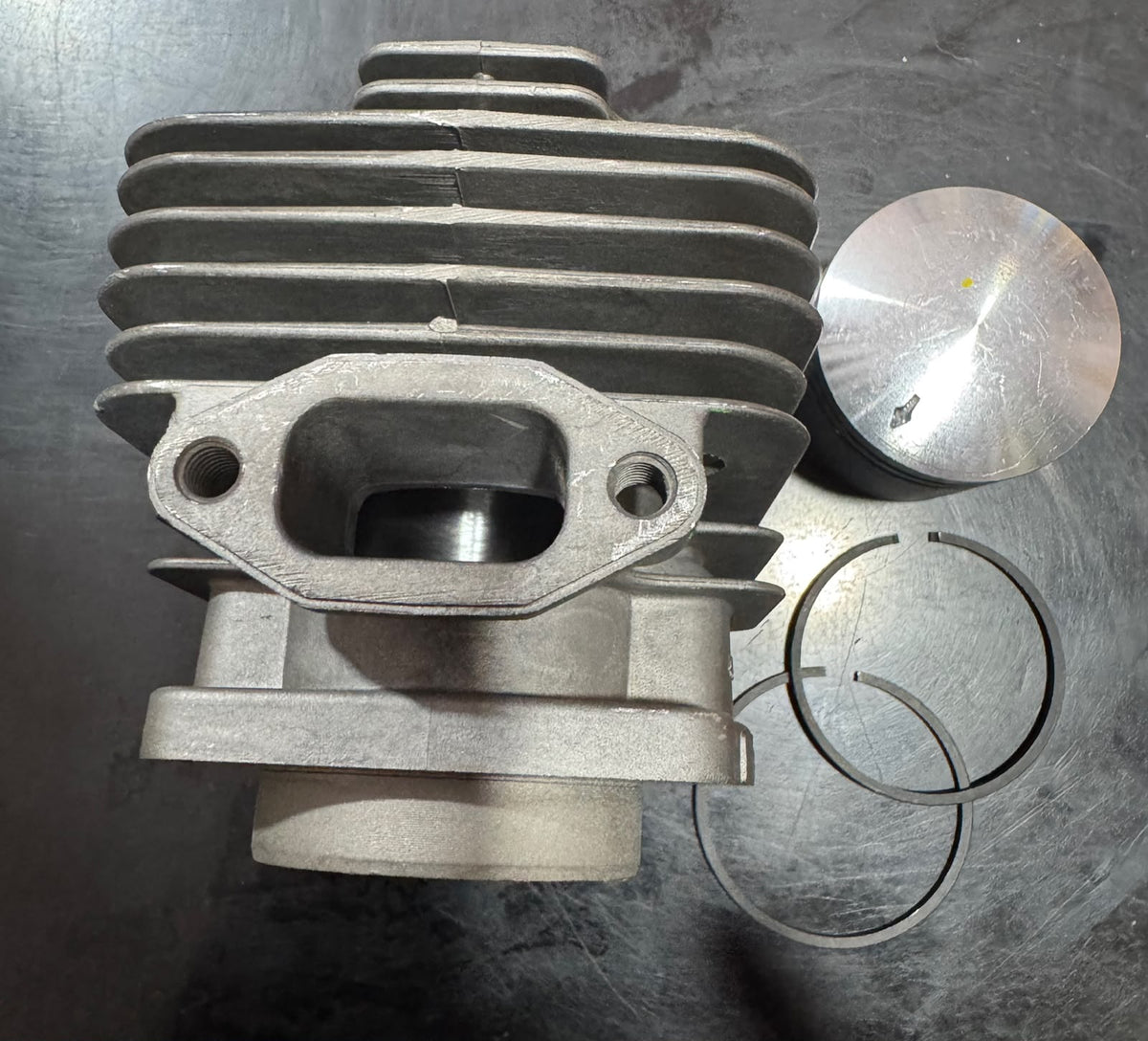 Cilindro Pistón y Anillos para Motobomba Truper MOTB-1 / Pistón 44mm