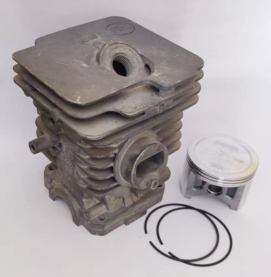 Cilindro pistón y anillos Motosierra Truper Mot-51